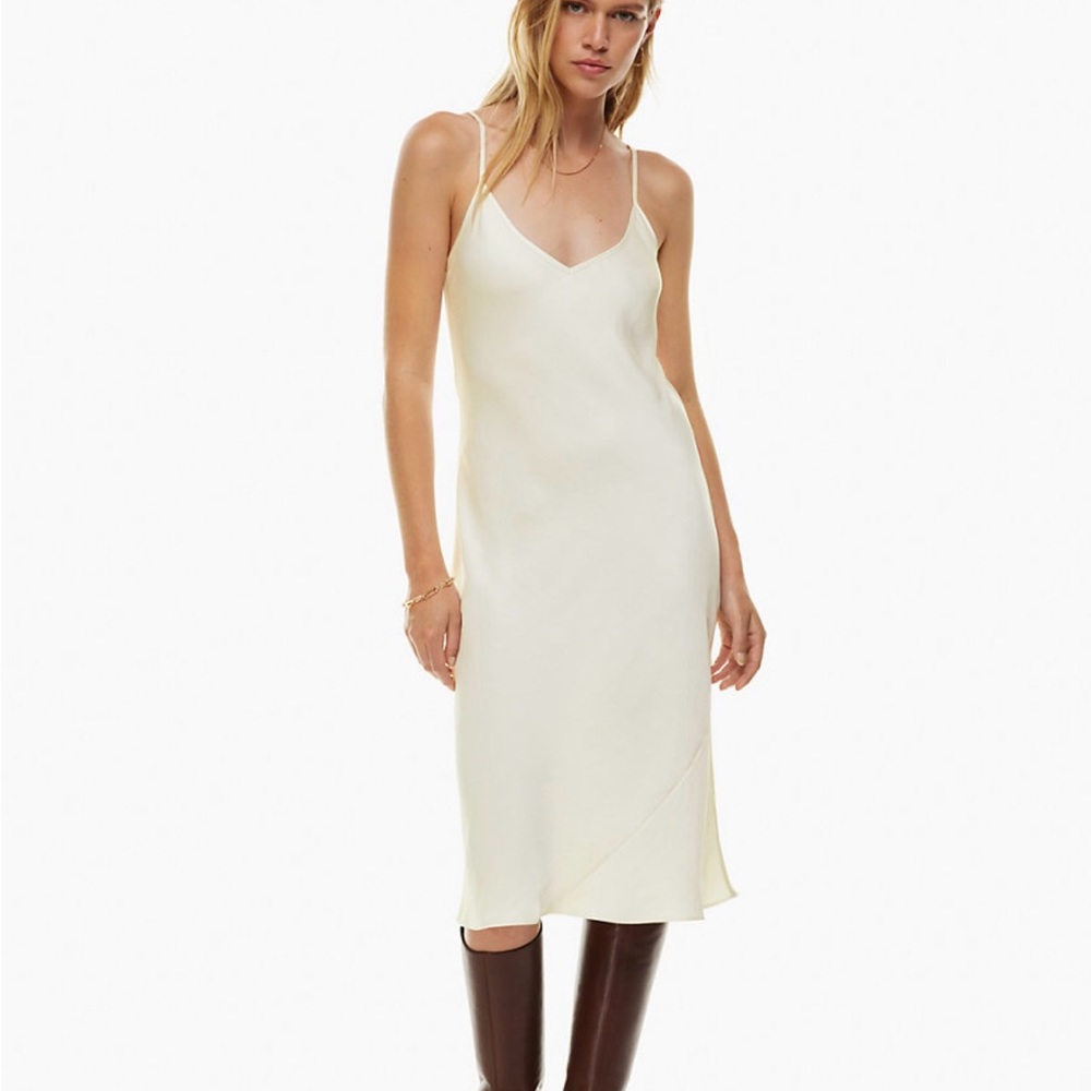 Aritzia midi slip dress